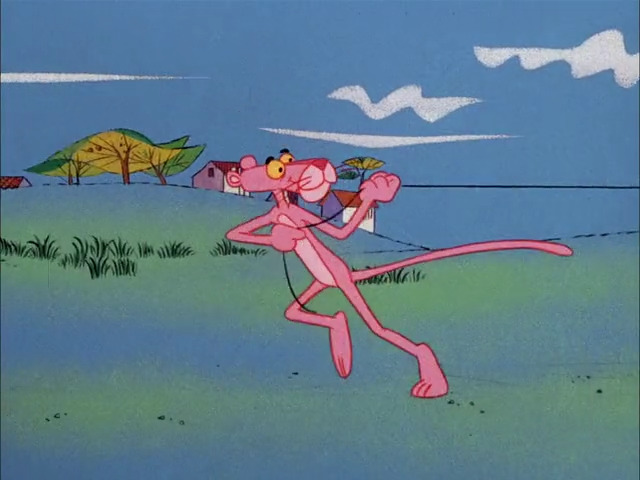 Sky Blue Pink - The Pink Panther Show Cartoon