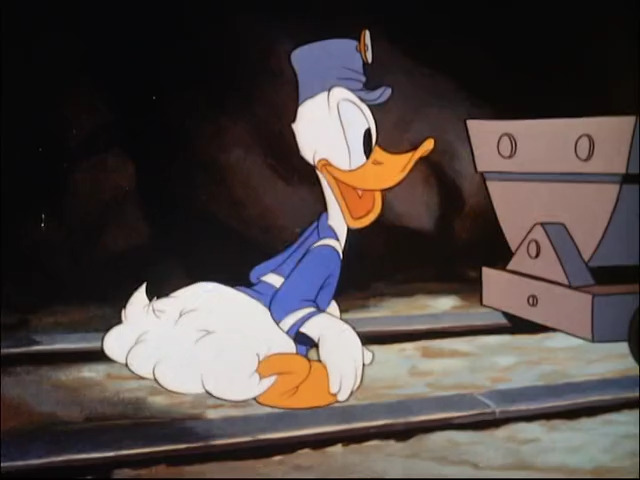 Donald's Gold Mine - Disney Cartoon