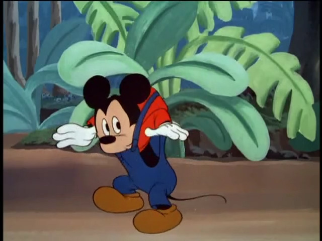 Mickey Down Under - Disney Cartoon